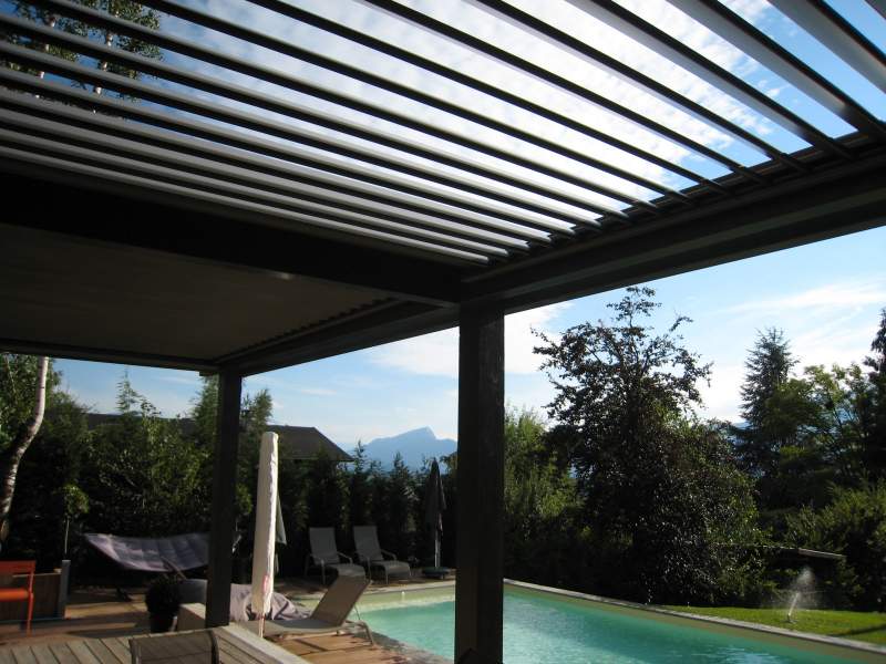 Pergola bioclimatique solisystème prix au m2 Marseille